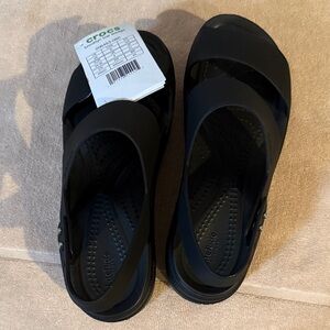 CROCS Black Women's Sandals